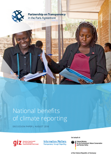 Discussion paper - National benefits of climate reporting