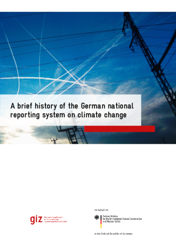 A brief history of the German national reporting system on climate change