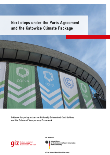 English: Next steps under the Paris Agreement and the Katowice Climate Package