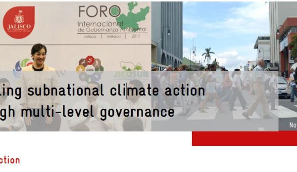 Enabling subnational climate action through multi-level governance