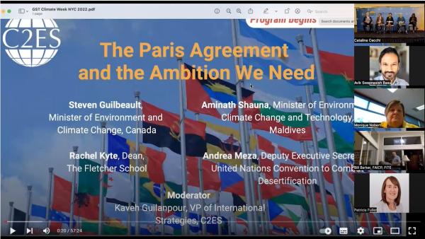 C2ES webinar Paris Agreement and the ambition we need